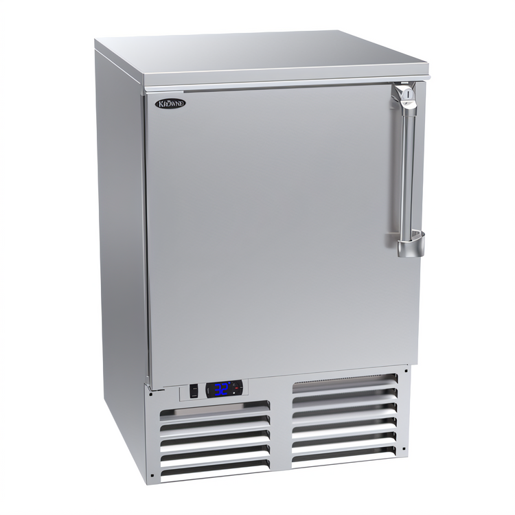 Product image #1 for Krowne 24-Inch Front-Loading Underbar Freezer and Mug Froster, Self-Contained, Stainless Steel