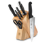 Thumbnail image #1 for Victorinox 7-Piece Hardwood Knife Block Set with Black Fibrox Handles