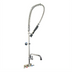 Thumbnail image #1 for BK Resources Evolution Splash-Mount Pre-Rinse Assembly with Add-On Faucet and 12-Inch Swing Spout