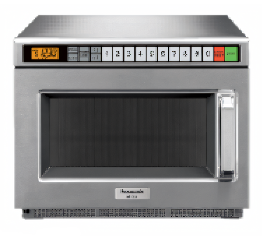Product image #1 for Panasonic PRO1 Heavy Duty Countertop Commercial Microwave Oven, 0.6 Cu. Ft., 2100 Watts, Left-Hinged Door
