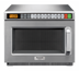 Thumbnail image #1 for Panasonic PRO1 Heavy Duty Countertop Commercial Microwave Oven, 0.6 Cu. Ft., 2100 Watts, Left-Hinged Door