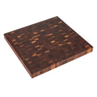 John Boos Boos Block End Grain American Black Walnut Island Countertop, 36 x 25 x 3 Inch Thick