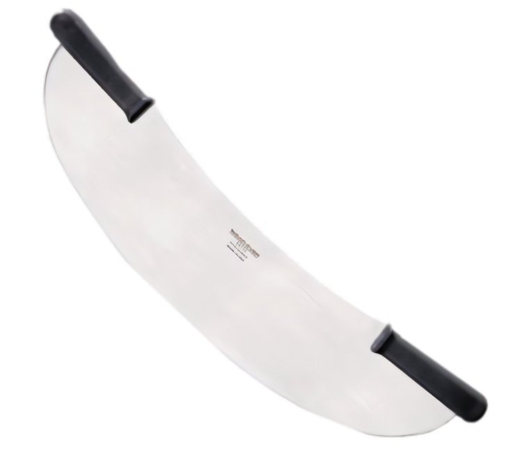 Product image #1 for Vollrath Stainless Steel Rocker Knife with Polypropylene Handle, 20 x 4 Inch