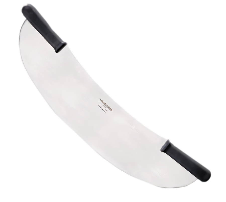Product image #1 for Vollrath Stainless Steel Rocker Knife with Polypropylene Handle, 20 x 4 Inch