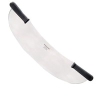 Vollrath Stainless Steel Rocker Knife with Polypropylene Handle, 20 x 4 Inch
