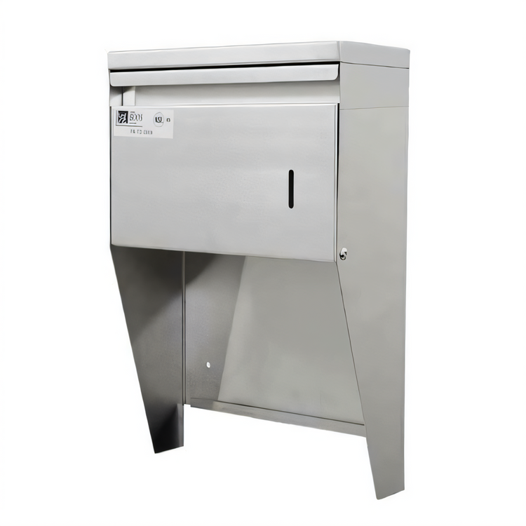 Product image #1 for John Boos Wall-Mounted Manual Stainless Steel Folded Paper Towel Dispenser for 12-Inch Hand Sinks