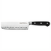 Thumbnail image #1 for Winco Acero Forged Nakiri Knife, 7-Inch German High Carbon Stainless Steel Blade, Black POM Handle