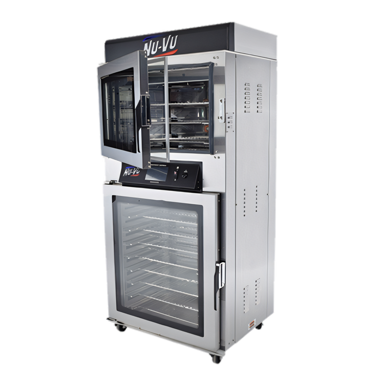 Product image #1 for NU-VU QBT-3/9 Full-Size Electric Oven/Proofer Combination with Touchscreen Controls, 3-Pan Oven and 9-Pan Proofer