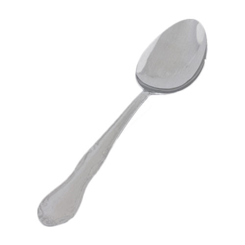 Product image #1 for Belinda Pattern 7-Inch Heavy Weight Dessert Spoon, Bright Vibro Finish, 18/0 Stainless Steel