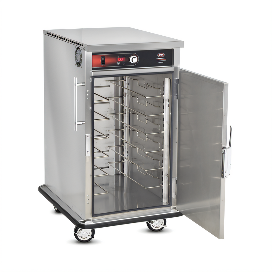 Product image #1 for FWE TST-10 Slim-Line Mobile Heated Holding Cabinet, 6 Full-Size Pan Capacity