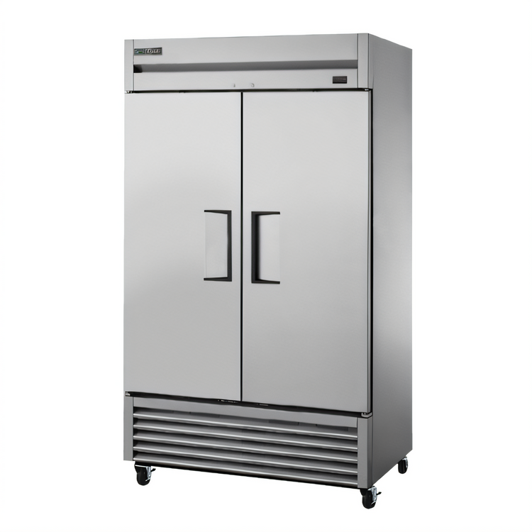 Product image #1 for True Two-Section Reach-In Freezer, -10°F, Stainless Steel, Self-Contained Bottom Mount