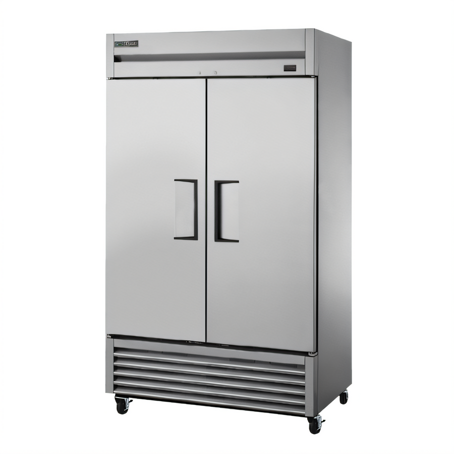 Product image #1 for True Two-Section Reach-In Freezer, -10°F, Stainless Steel, Self-Contained Bottom Mount