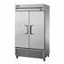 Thumbnail image #1 for True Two-Section Reach-In Freezer, -10°F, Stainless Steel, Self-Contained Bottom Mount