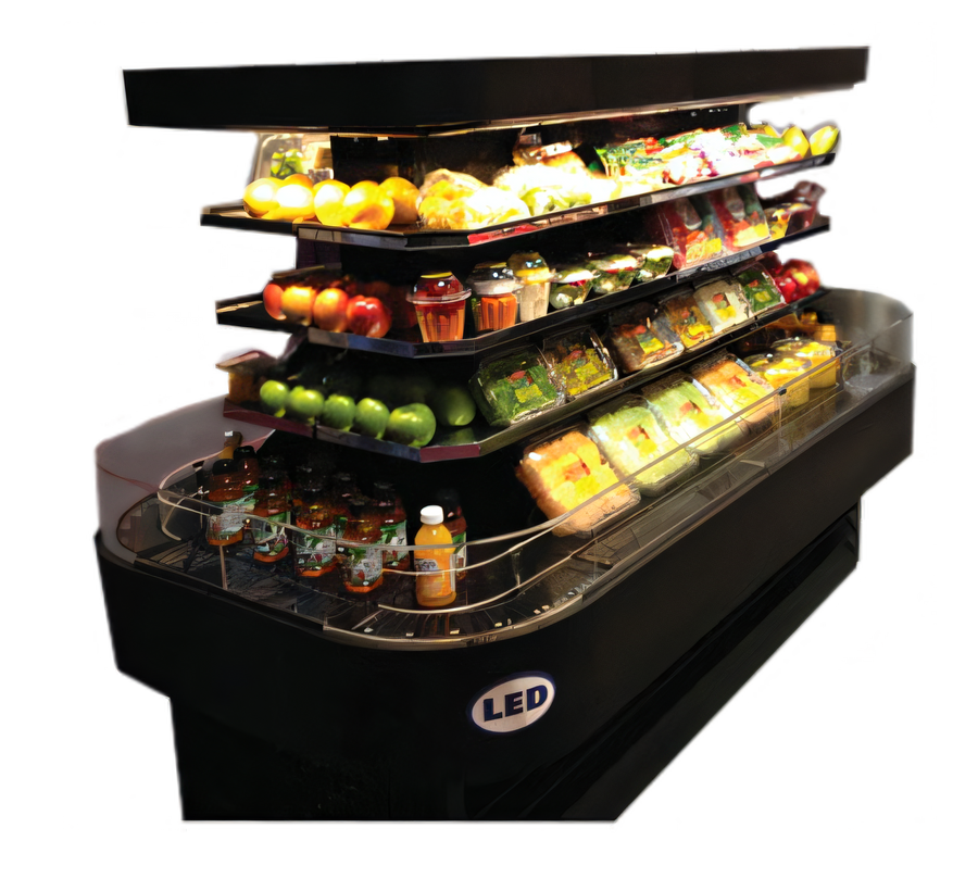 Product image #1 for Howard-McCray R-OD42I-7-S-LED 42 Series Open-Air Coolers