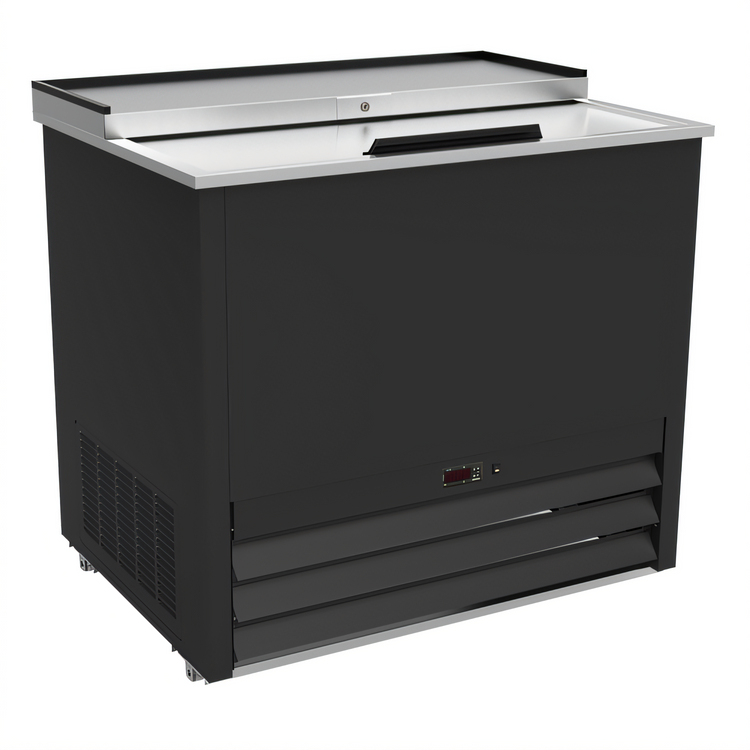 Product image #1 for Serv-Ware 36-Inch Glass Froster (Glass Chiller) with Top Sliding Doors