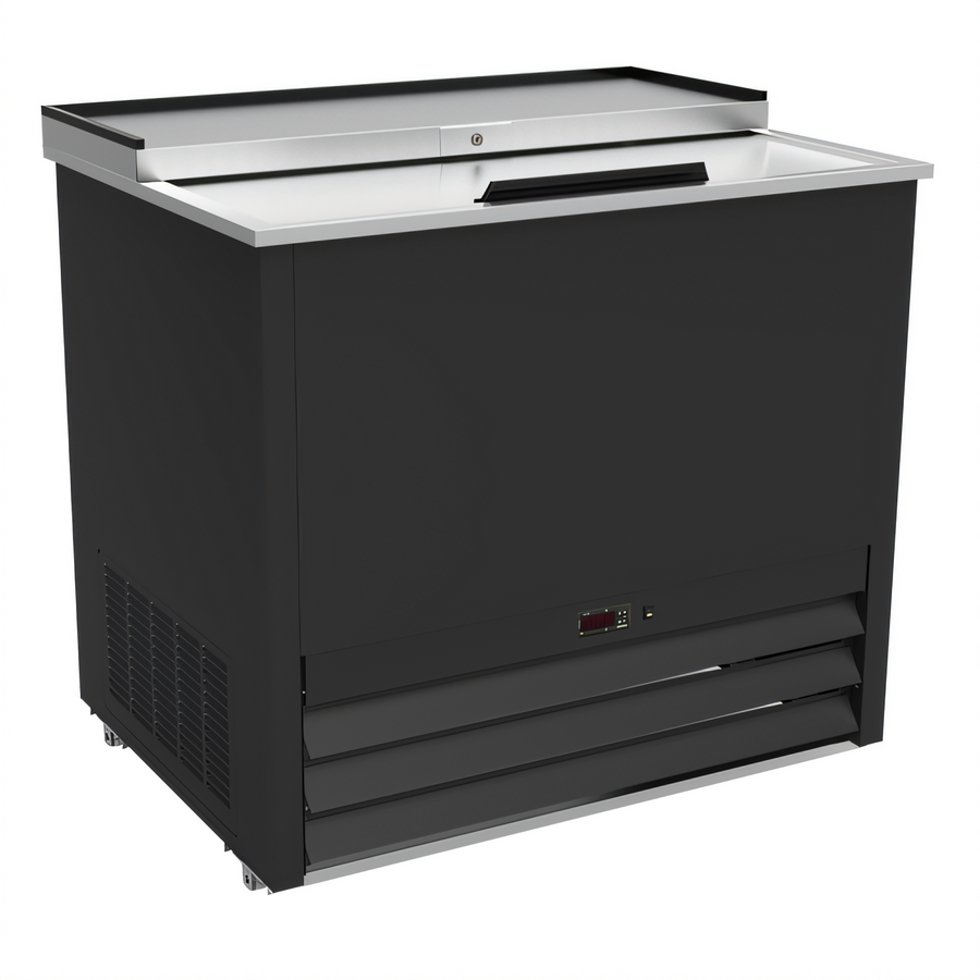 Product image #1 for Serv-Ware 36-Inch Glass Froster (Glass Chiller) with Top Sliding Doors