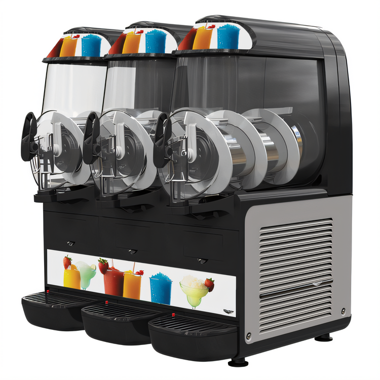Product image #1 for Vollrath VCBF168-37-AF Triple-Bowl 10-Liter Frozen Beverage and Granita Countertop Dispenser
