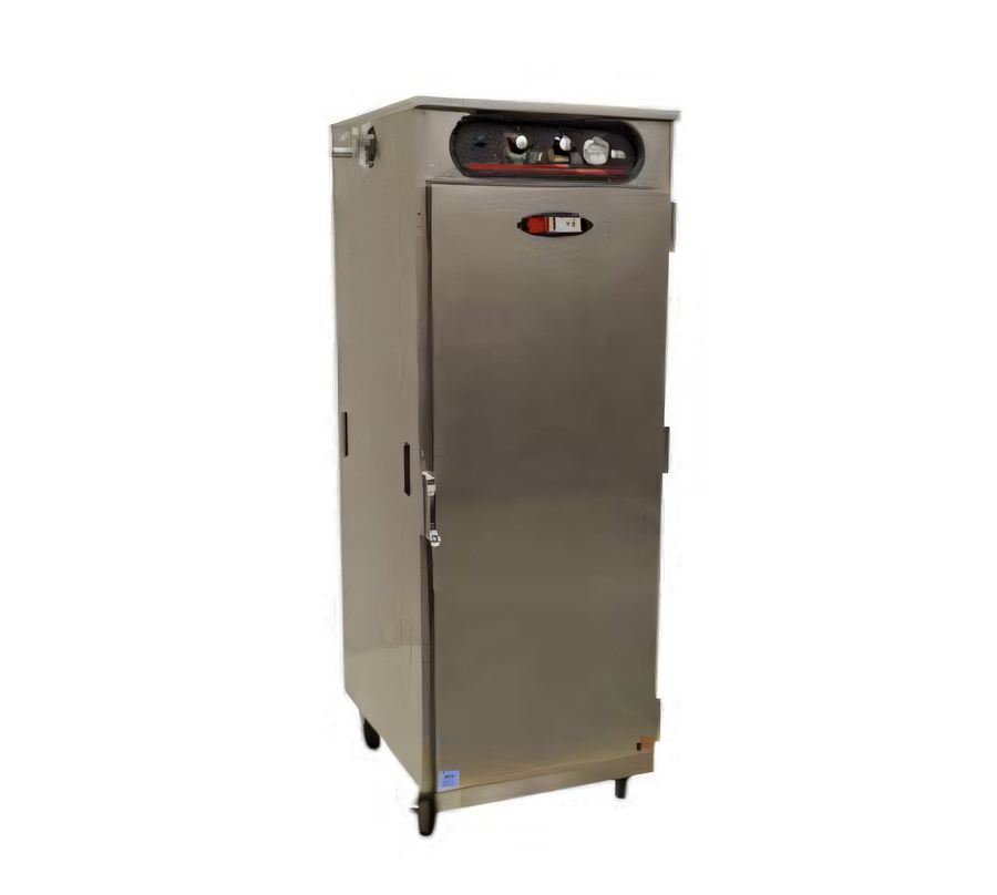Product image #1 for hotLOGIX HL6-14 3/4-Height 1-Compartment Humidified Heated Holding Cabinet, Solid Door, Aluminum, 28 Hotel Pan / 14 Sheet Pan Capacity