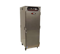 hotLOGIX HL6-14 3/4-Height 1-Compartment Humidified Heated Holding Cabinet, Solid Door, Aluminum, 28 Hotel Pan / 14 Sheet Pan Capacity