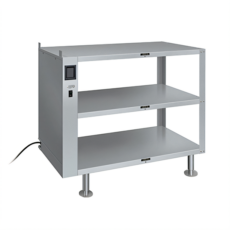 Product image #1 for Hatco Glo-Ray 2-Go 3-Tier Heated Holding Shelf with Touchscreen Controls, 39 x 20 Inch Shelves