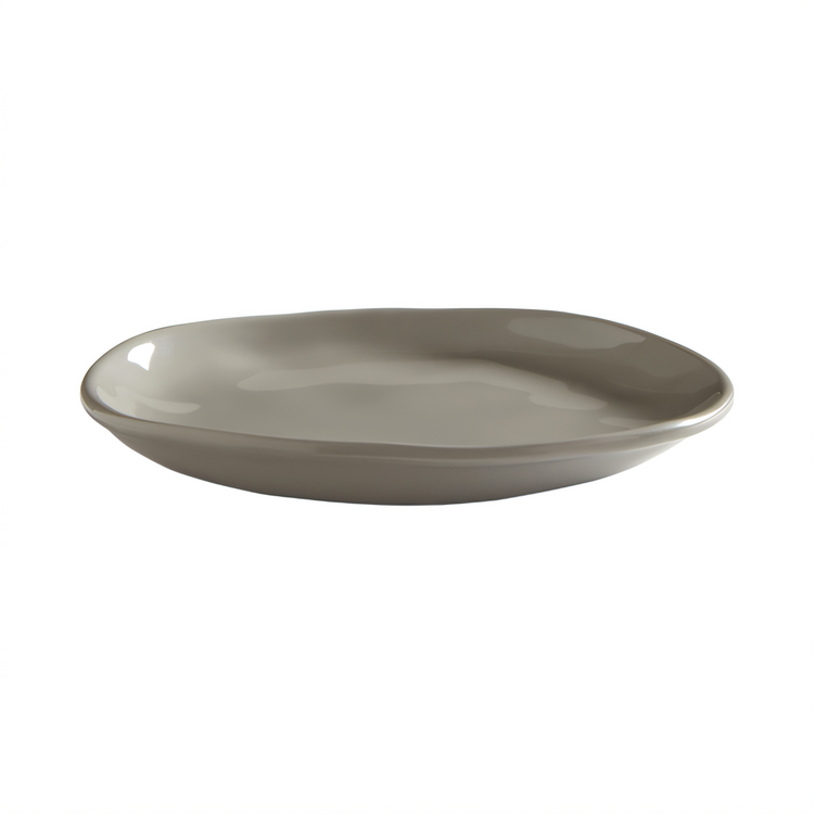 Product image #1 for American Metalcraft Crave Collection Shadow Melamine 6 1/2-Inch Round Coupe B&B Plate