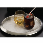 Thumbnail image #1 for American Metalcraft SSBT14 14-Inch Round Stainless Steel Bar Tray, Satin Finish Case of 12