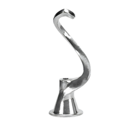 Globe 20 Qt Stainless Steel Spiral Dough Hook for Planetary Mixers