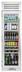 Thumbnail image #1 for 24-Inch Wide One-Section Upright Glass Door Reach-In Refrigerator