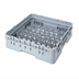Thumbnail image #1 for Camrack® Full Size 5 x 9 Peg Dish Rack with 1 Extender, Soft Gray