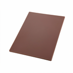Thumbnail image #1 for Winco CBBN-1824 Brown Polyethylene Cutting Board, 18 x 24 x 1/2 Inch, NSF Listed Case of 6