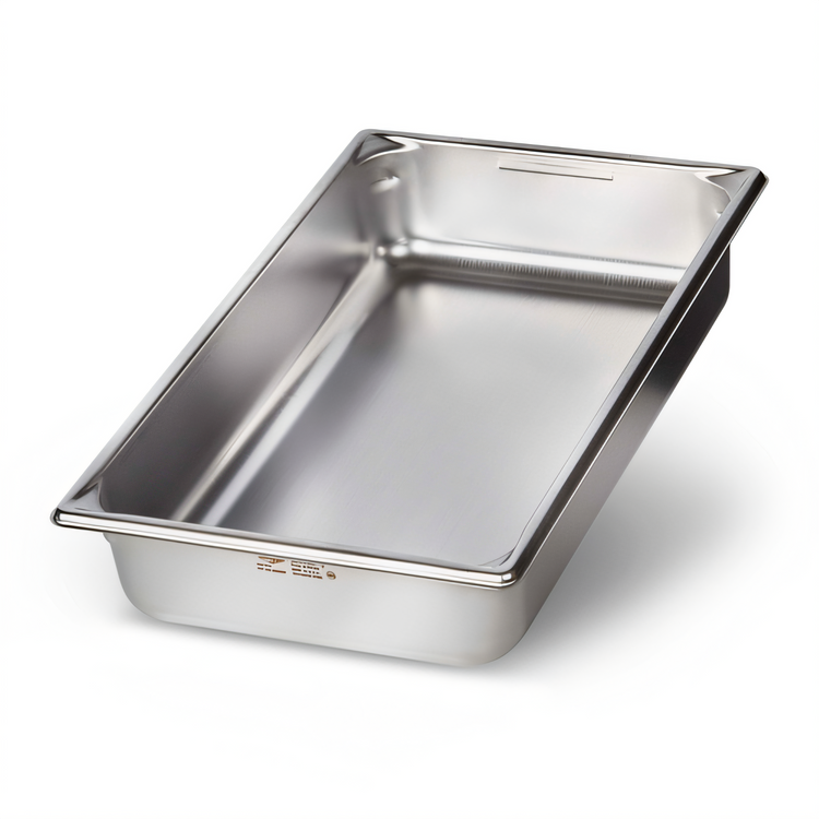 Product image #1 for Vollrath Super Pan V Full-Size Solid Induction Pan, 4-Inch Deep, 14 Qt, Stainless Steel