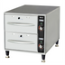 Thumbnail image #1 for Omcan USA Narrow Freestanding 2-Drawer Stainless Steel Warming Drawer