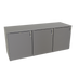 Thumbnail image #1 for Glastender LPDS72 Low Profile Back Bar Dry Storage Cabinet, 72 Inch, Three-Section, Non-Refrigerated