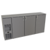 Thumbnail image #1 for Glastender CS1FB72 72-Inch Shallow-Depth Front-Serviced Three-Section Back Bar Cooler