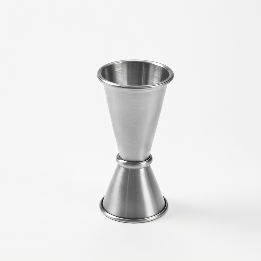 Product image #1 for American Metalcraft Stainless Steel Double Jigger, 3/4 oz. x 1-1/4 oz., Satin Finish