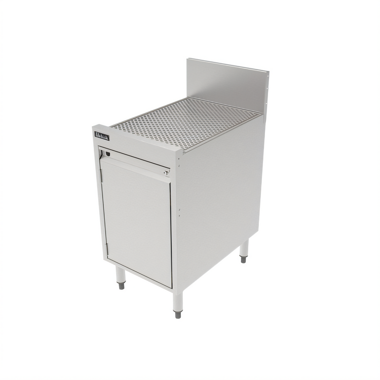 Product image #1 for Top Shelf Full-Depth Underbar Storage Cabinet with Drainboard Top, 16 x 24 Inches