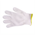 Thumbnail image #1 for MercerGuard X-Small 13-Gauge Cut Resistant Glove, Ambidextrous, ANSI A4, White/Gold Cuff