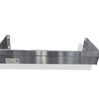 Thumbnail image #1 for Steel Works Stainless SWSSR3-48X Single Tier Stainless Steel Speed Rail, 48"W x 5"D x 10"H