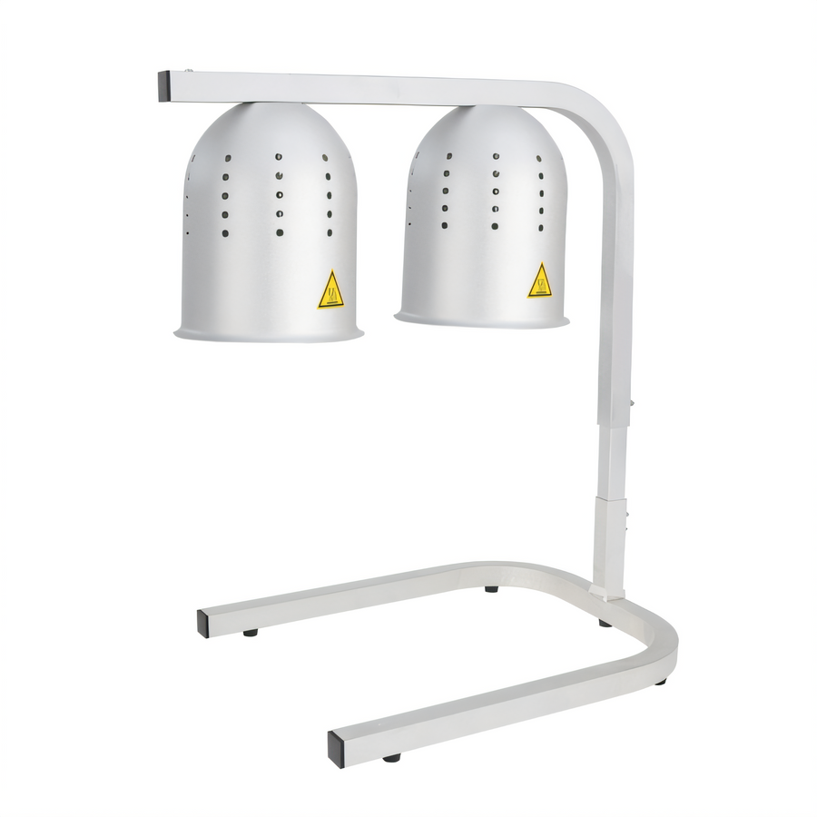 Product image #1 for CAC China ELHL-1 Free Standing Electric Heat Lamp with 2 Bulbs