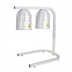 Thumbnail image #1 for CAC China ELHL-1 Free Standing Electric Heat Lamp with 2 Bulbs