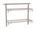 Thumbnail image #1 for Metro SmartWall Two-Shelf Wall-Mounted Shelving Starter Kit, Metroseal Gray