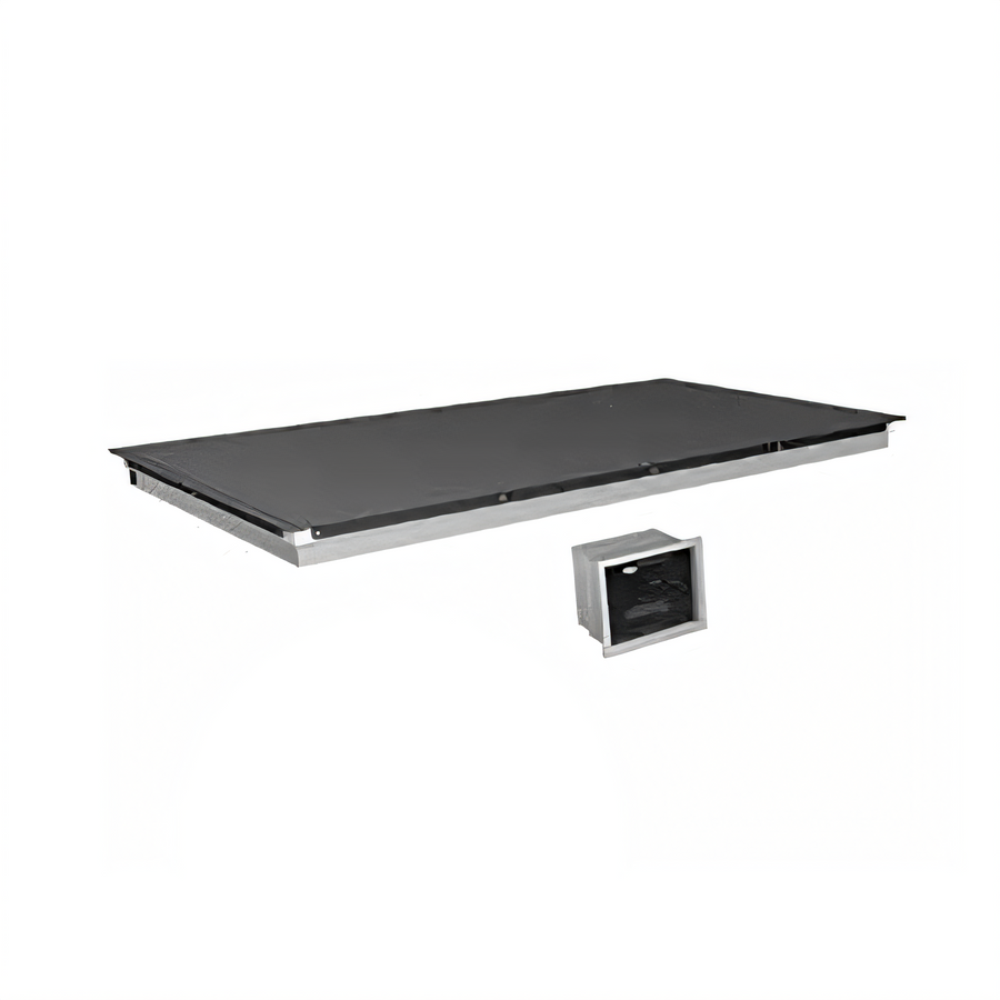 Product image #1 for Hatco CSBFX-48-F Built-In Flush Top Cold Shelf, 48-Inch, Remote Refrigeration, Hardcoat Aluminum