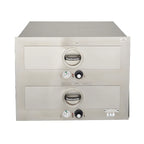 Thumbnail image #1 for Toastmaster (Middleby) 3B80AT09 Built-In 2-Drawer Food Warming Drawer with Thermostatic Controls, Stainless Steel Exterior