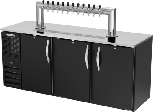 Product image #1 for Beverage Air DDN78HC-B-12T Back Bar Coolers