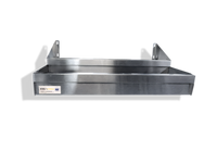 36-Inch Double Tier Stainless Steel Speed Rail with Keyhole Mount