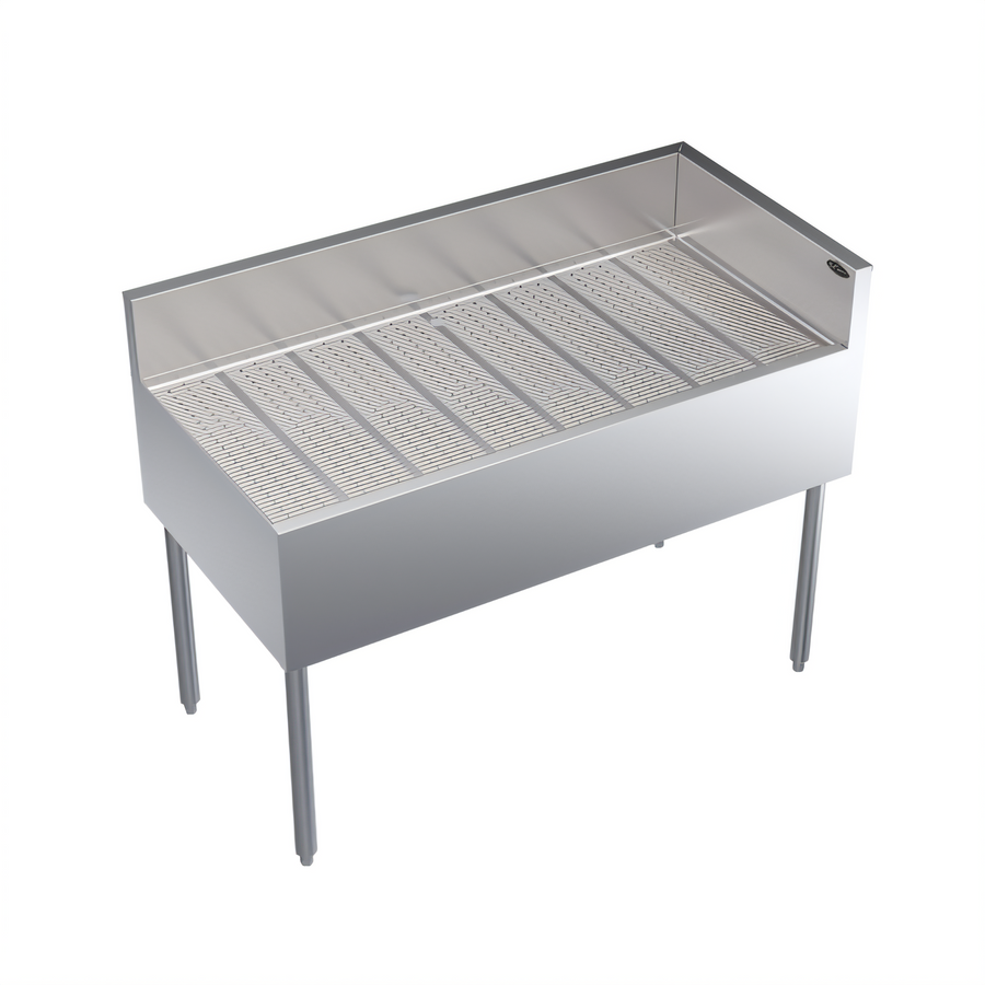 Product image #1 for Krowne Royal Series Freestanding Right End Return Underbar Corner Drainboard, 48 x 24 x 36-1/2 Inches
