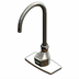 Thumbnail image #1 for ChekPoint Touchless Electronic Deck-Mount Faucet with 5-11/16-Inch Gooseneck and Thermostatic Mixing Valve