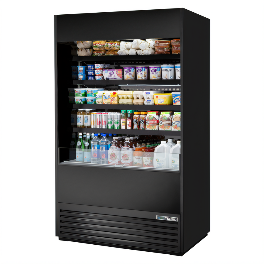 Product image #1 for 48-Inch Vertical Air Curtain Merchandiser Refrigerator with 4 Adjustable Shelves