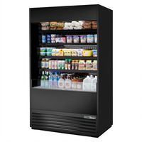 48-Inch Vertical Air Curtain Merchandiser Refrigerator with 4 Adjustable Shelves
