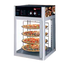 Thumbnail image #1 for Hatco Flav-R-Savor Countertop Hot Food Holding and Display Cabinet, 1 Door, 3-Tier Rotating Circle Rack with Motor, 120V